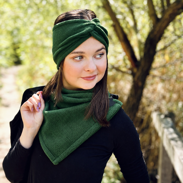 Zelený fleece